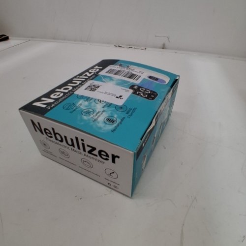 PORTABLE RECHARGEABLE MESH NEBULIZER WITH DIGITAL DISPLAY - PURPLE/WHITE image 6