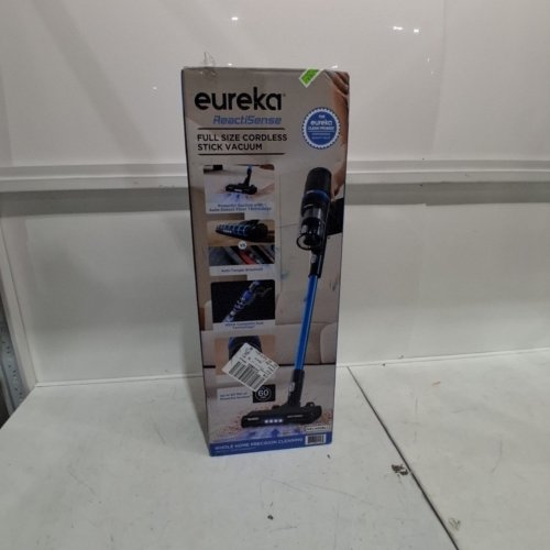 EUREKA FULL SIZE HEPA FILTER STICK VACUUM WITH LED LIGHT POWER HEAD AND MULTIFUNCTION DIGITAL DISPLAY - BLUE - (MODEL: NEC450BLC) image 7