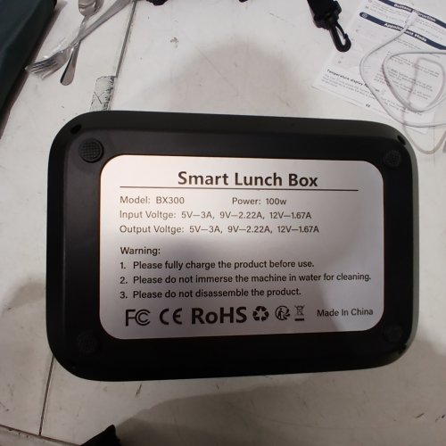MOEXILI ELECTRIC LUNCH BOX - 100W - BLACK (MODEL: BX300) image 3