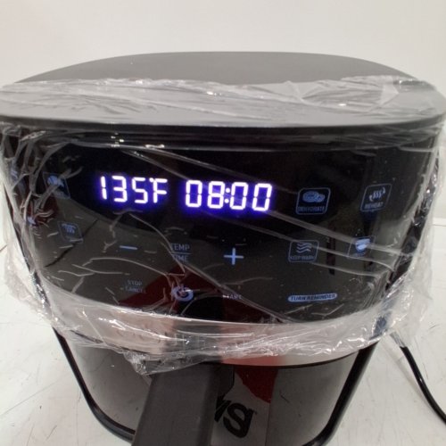 GOURMIA DIGITAL AIR FRYER WITH GUIDED COOKING PROMPTS - 3QT - BLACK/STAINLESS STEEL FINISH (MODEL:GAF326) image 3