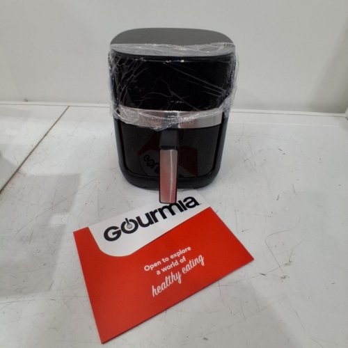 GOURMIA DIGITAL AIR FRYER WITH GUIDED COOKING PROMPTS - 3QT - BLACK/STAINLESS STEEL FINISH (MODEL:GAF326) image 4