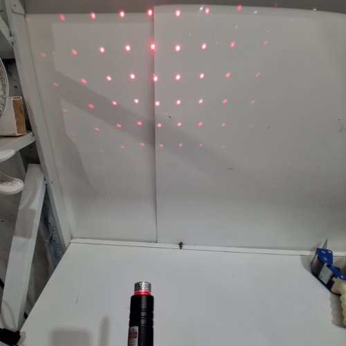 HANDHELD HIGH POWER LONG RANGE LASER POINTER - BLACK image 2