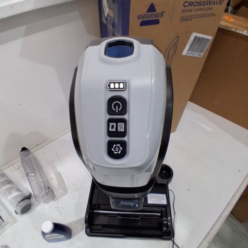 BISSELL CROSSWAVE EDGE CORDLESS ALL-IN-ONE MULTI-SURFACE CLEANER VACUUM - BLUE / BLACK (MODEL: 4329B) image 2