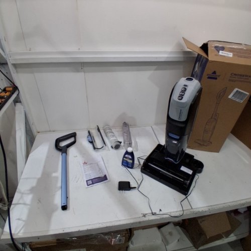 BISSELL CROSSWAVE EDGE CORDLESS ALL-IN-ONE MULTI-SURFACE CLEANER VACUUM - BLUE / BLACK (MODEL: 4329B) image 3