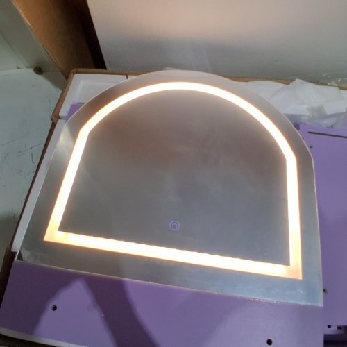 KID'S GARVEE VANITY TABLE & CHAIR SET WITH LED MIRROR - PURPLE/PRINCESS (MODEL : PHO_3445QHIX) image 9