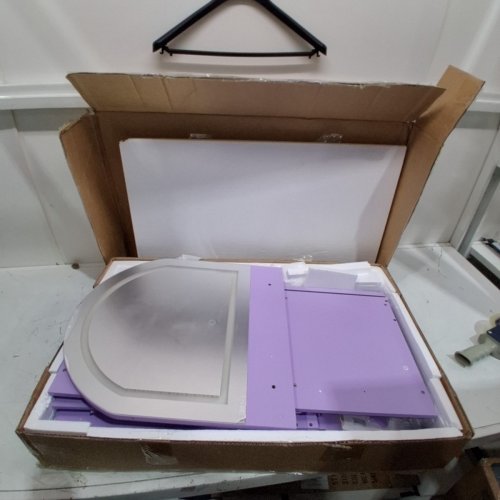 KID'S GARVEE VANITY TABLE & CHAIR SET WITH LED MIRROR - PURPLE/PRINCESS (MODEL : PHO_3445QHIX) image 4
