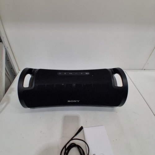 SONY ULT FIELD 7 WATERPROOF WIRELESS BASS BOOST BLUETOOTH SPEAKER -LONG BATTERY LIFE & QUICK CHARGING, DYNAMIC PARTY LIGHTING, COMFORTABLE HANDLE, IP67 WATERPROOF - BLACK (MODEL: SRSULT70.UC7) image 5
