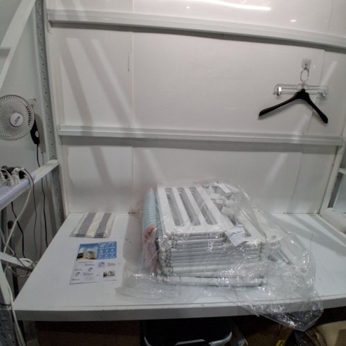 8PC RAXIPET ACRYLIC DOG PLAYPEN WITH A ROOF - WHITE image 2