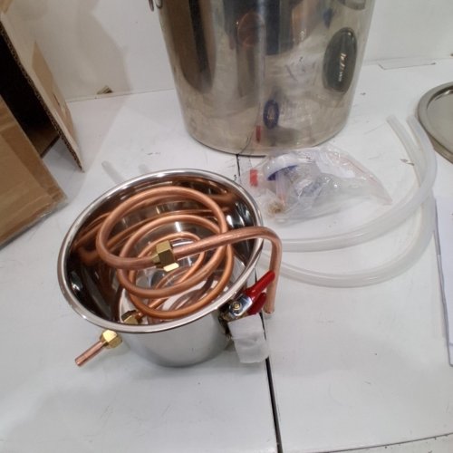 GARVEE HOME BREWING ALCOHOL DISTILLER KIT - 10GAL - STAINLESS STEEL (MODEL: PHO_0ZVVWN99) image 3
