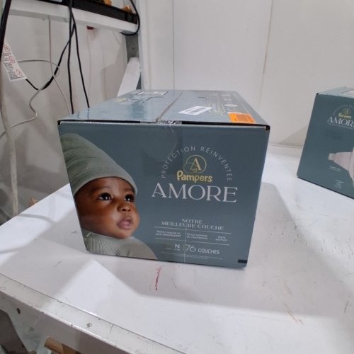 76PK PAMPERS AMORE FRAGRANCE FREE DIAPER - NEWBORN image 2