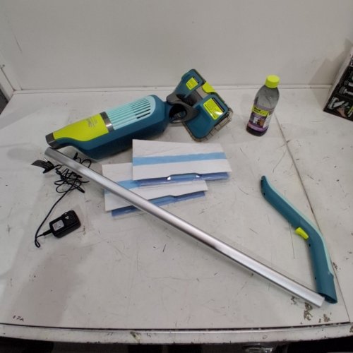 SHARK VACMOP REVEAL CORDLESS HARD FLOOR CLEANER, VACUUM AND SPRAY MOP - GREEN/BLUE (MODEL: VM401C) image 3