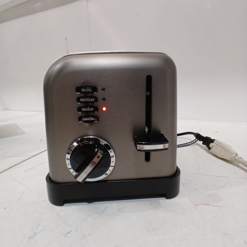 CUISINART BLACK STAINLESS COLLECTION METAL CLASSIC 2-SLICE TOASTER - BLACK STAINLESS STEEL (MODEL: CPT-160(FKK)) image 2