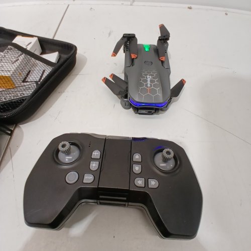 FERIETELF FOLDABLE MINI RC QUADCOPTER DRONE WITH 1080P CAMERA - BLACK (MODEL: TY-T29) image 2
