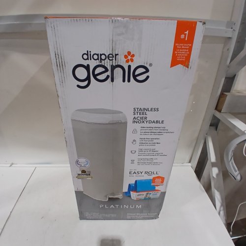 DIAPER GENIE SIGNATURE PLATINUM DIAPER PAIL - 27" - WHITE image 4