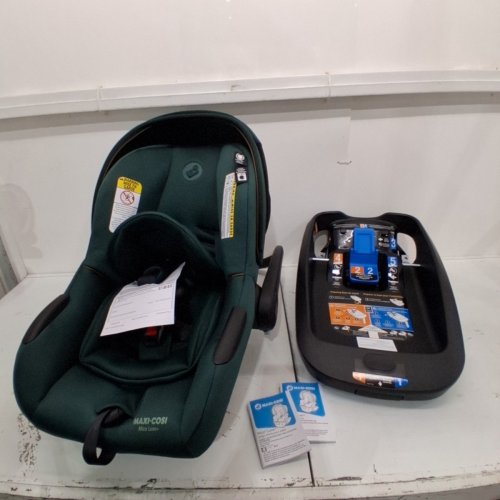 MAXI-COSI MICO LUXE+ INFANT CAR SEAT - UP TO 30LBS - TWILLIC GREEN (MODEL: 22366CTGR) image 3