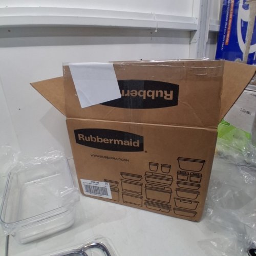 44PC RUBBERMAID BRILLIANCE FOOD STORAGE CONTAINERS WITH LIDS - CLEAR (MODEL: 2108389) image 4