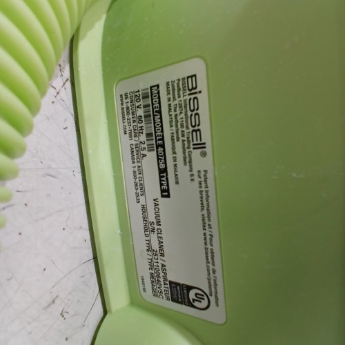 BISSELL LITTLE GREEN MINI CORDED PORTABLE CARPET AND UPHOLSTERY DEEP CLEANER WITH SELF-CLEANING TOUGH STAIN TOOL AND HYDRORINSE TOOL (MODEL: 4075B) image 5