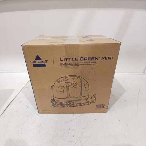 BISSELL LITTLE GREEN MINI CORDED PORTABLE CARPET AND UPHOLSTERY DEEP CLEANER WITH SELF-CLEANING TOUGH STAIN TOOL AND HYDRORINSE TOOL (MODEL: 4075B) image 7