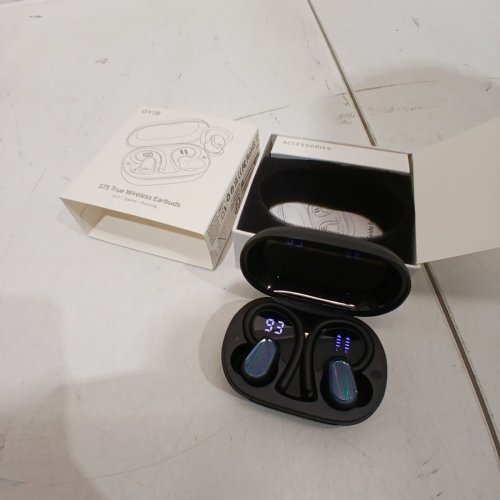 OYIB TRUE WIRELESS BLUETOOTH EARBUDS WITH CHARGING CASE - BLACK (MODEL: S75) image 2