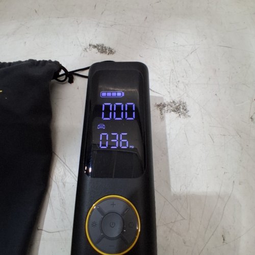 FANTTIK S100 APEX TIRE INFLATOR PORTABLE AIR COMPRESSOR - 150PSI - BLACK (MODEL: 1787418) image 3