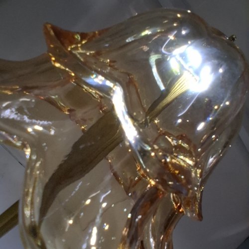 CORDLESS RECHARGEABLE 3 COLOUR TOUCH TABLE LAMP - 13" - GOLD image 2