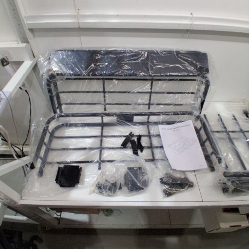ECOTRIC UNIVERSAL CARGO BASKET ROOF RACK - 50" X 39" X 5" - BLACK (MODEL: LYA-037T) image 3