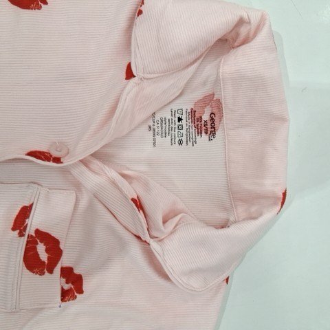 2PC WOMEN'S GEORGE PAJAMA SET - EXTRA SMALL - PINK image 3