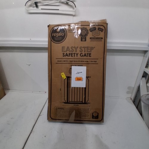 REGALO EASY STEP SAFETY GATE - 29"- 38.5" - WHITE (MODEL: 1160-DS) image 3