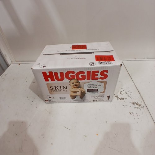 84PK HUGGIES SKIN ESSENTIALS DERMATOLOGIST APPROVED DIAPERS -SIZE: 1/ 8LB - 14LB image 2