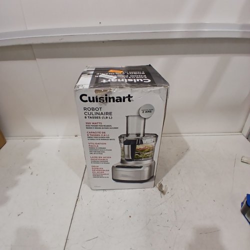 CUISINART 8-CUP FOOD PROCESSOR, SILVER FP-8SVEC image 7