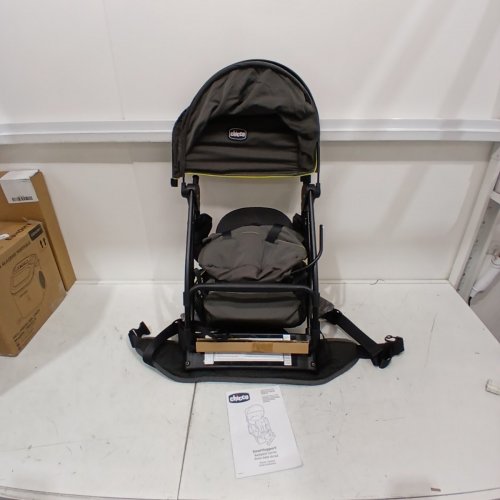 CHICCO SMARTSUPPORT ALUMINUM FRAME BACKPACK CARRIER - 40LBS MAX - BLACK / YELLOW (MODEL: 8702487) image 2