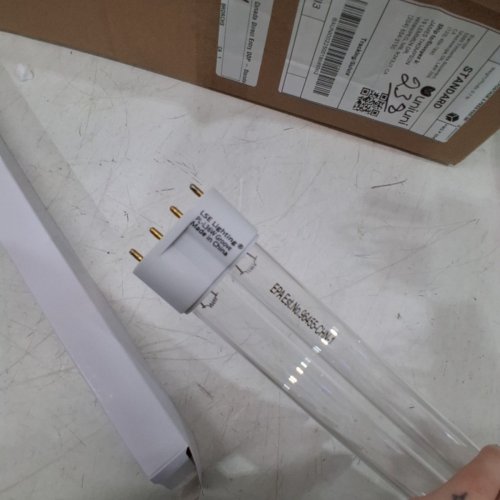 2PC LSE LIGHTING UV BULB AND QS-463 QUARTZ SLEEVE COMBO - 22W, 120V - WHITE (MODEL: LSE-COMBOS463RLQS) image 3