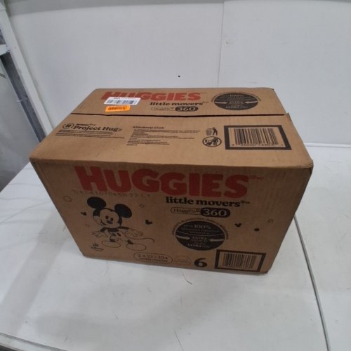 104PK HUGGIES LITTLE MOVERS DISNEY BABY DIAPERS - SIZE 6 (OVER 35LB) image 2