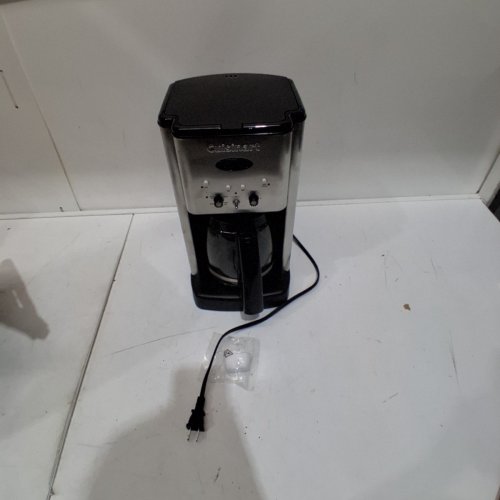 CUISINART BREW CENTRAL 12-CUP PROGRAMMABLE COFFEE MAKER - BLACK/STAINLESS STEEL (MODEL: DCC-1200C) image 3
