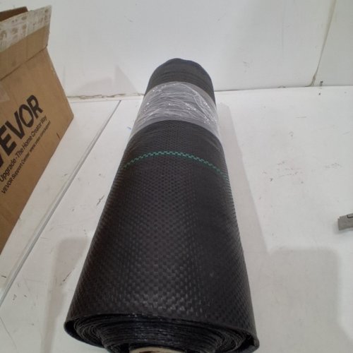 PREMIUM WEED BARRIER HEAVY DUTY FABRIC PLANT BARRIER - 3FT X 100FT - BLACK image 3