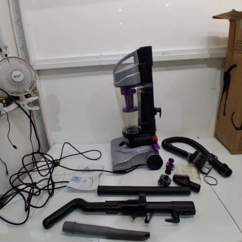 BISSELL AEROSWIFT TURBO UPRIGHT CORDED VACUUM WITH CLEANING TOOLS - PURPLE/GREY (MODEL: 1808B) image 3