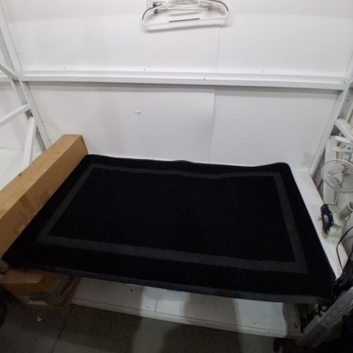 AROTIVE NON SLIP ENTRANCE FRONT DOOR MAT - 59" X 36" - BLACK image 2