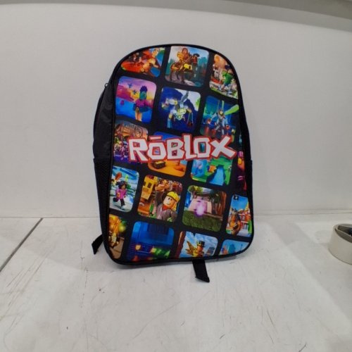 3PC ROBLOX VIRTUAL WORLD PRINTED BACKPACK WITH LUNCH BOX AND PENCIL CASE image 3