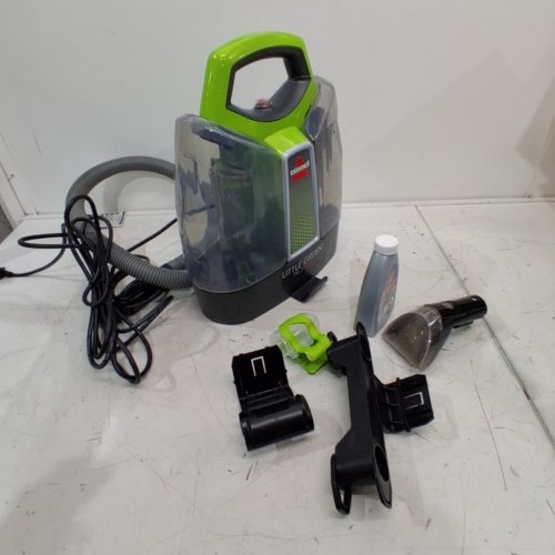 BISSELL LITTLE GREEN PORTABLE DEEP CLEANING VACUUM - 37OZ TANK MAX - GREEN/GREY (MODEL : 2513B) image 3