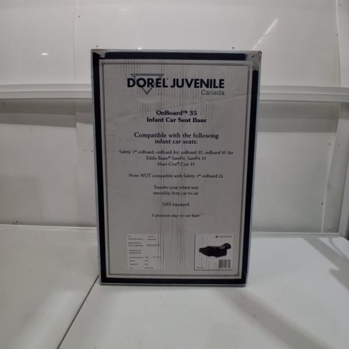 DOREL JUVENILE SAFETY 1ST EXTRA CAR SEAT BASE COMPATIBLE WITH ONBOARD 35 / SUREFIT 35 / MAXI-COSI 35 CAR SEATS - BLACK (MODEL: 22075CBLK) image 5