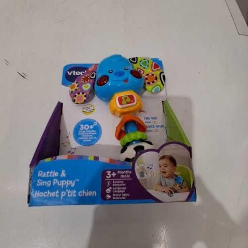 VTECH BABY RATTLE & SING PUPPY TOY image 2