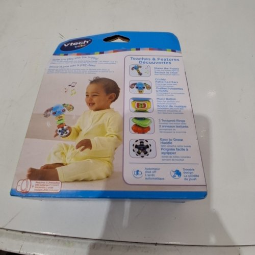 VTECH BABY RATTLE & SING PUPPY TOY image 4