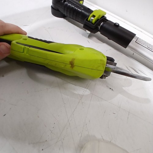 SUN JOE CORDLESS TELESCOPING POLE PRUNER WITH BATTERY- 24 V - 4FT-5.83FT GREEN/BLACK (MODEL: 24V-LRPL2-LTE-SJG) image 4