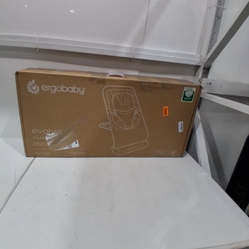 ERGOBABY EVOLVE 3-IN-1 ADJUSTABLE BOUNCER SEAT/CHAIR FOR NEWBORNS TO TODDLERS - 29LB CAPACITY - CHARCOAL GREY (MODEL: EVLBNCLTGRYNA) image 4