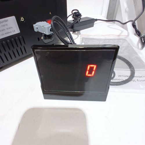 MONEY COUNTER MACHINE WITH TFT DISPLAY & UV/MG/IR/MT DETECTION - BLACK (MODEL: Y3518) image 2