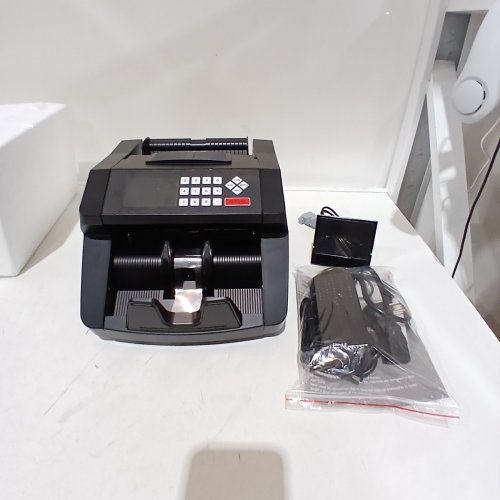 MONEY COUNTER MACHINE WITH TFT DISPLAY & UV/MG/IR/MT DETECTION - BLACK (MODEL: Y3518) image 4