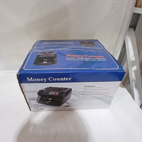 MONEY COUNTER MACHINE WITH TFT DISPLAY & UV/MG/IR/MT DETECTION - BLACK (MODEL: Y3518) image 6