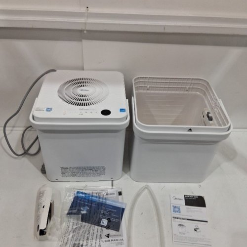 MIDEA CUBE CONVERTIBLE SMART HUMDIFIER - 16.5L CAPACITY - COVERS 3500SQ.FT. - WHITE (MODEL: MAD35S1QWT) image 3