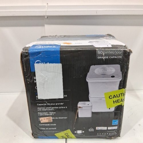 MIDEA CUBE CONVERTIBLE SMART HUMDIFIER - 16.5L CAPACITY - COVERS 3500SQ.FT. - WHITE (MODEL: MAD35S1QWT) image 5