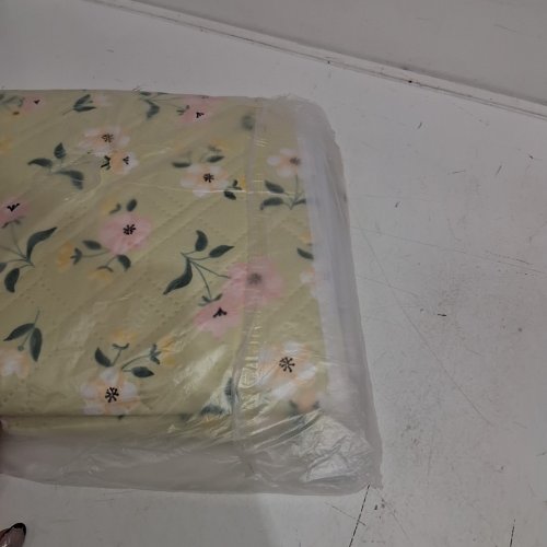 FLORAL BABY CHANGING PAD - PALE YELLOW image 3